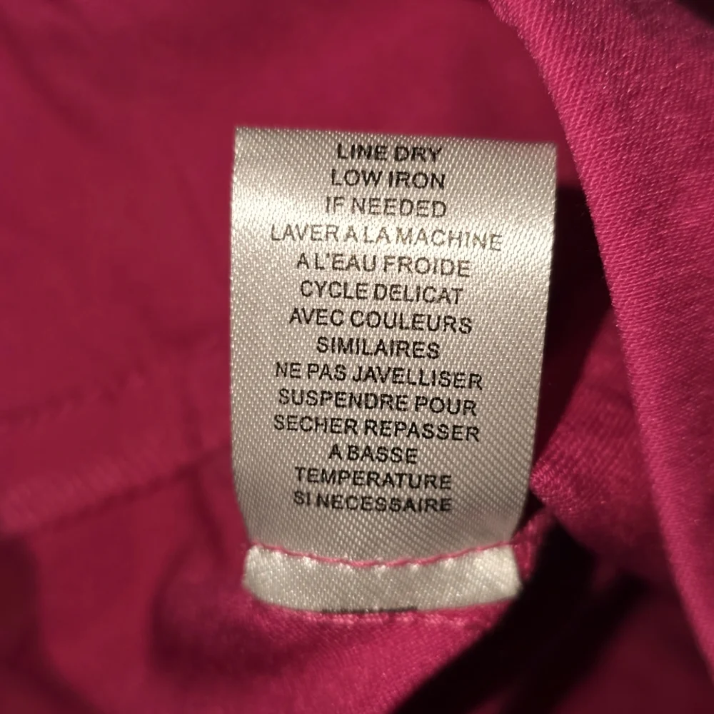 Jessica Riley Stretch Pink Capris with Lace Cutout Small - Picture 10 of 10